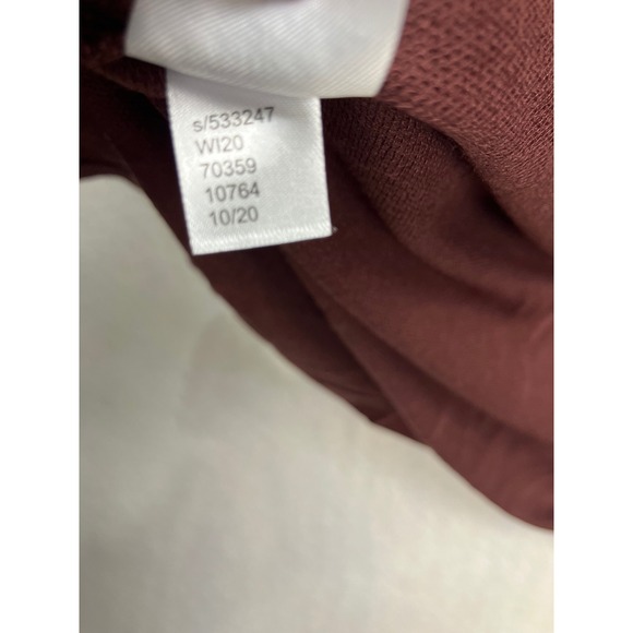 Lou & Grey Bohemian Rouge V Neck Split Hem Long Sleeve Sweatshirt Top XL New - Picture 11 of 11